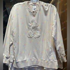 NWT Disneyland Mickey Mouse Cream Sweater